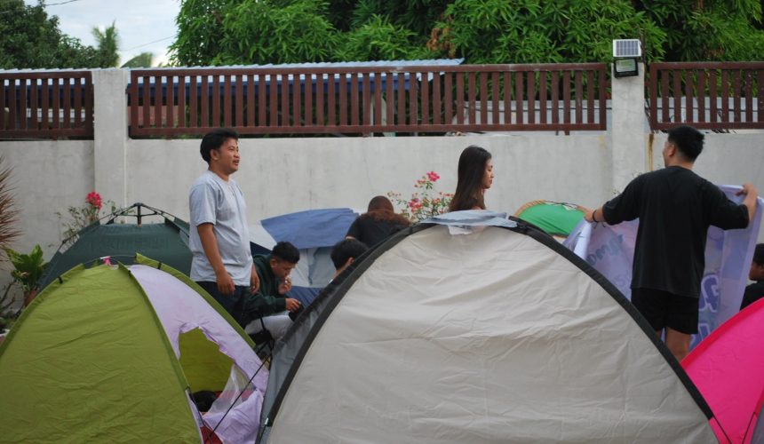 Praise & Worship Team Camping